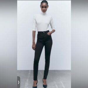Black zara jeans USA 2